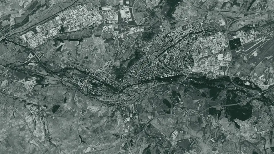 Vista aérea de Burgos
