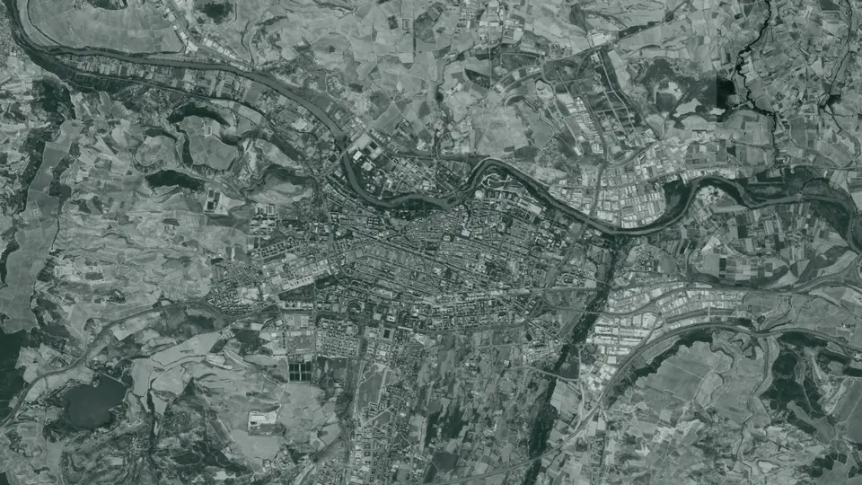 Vista aérea de Logroño